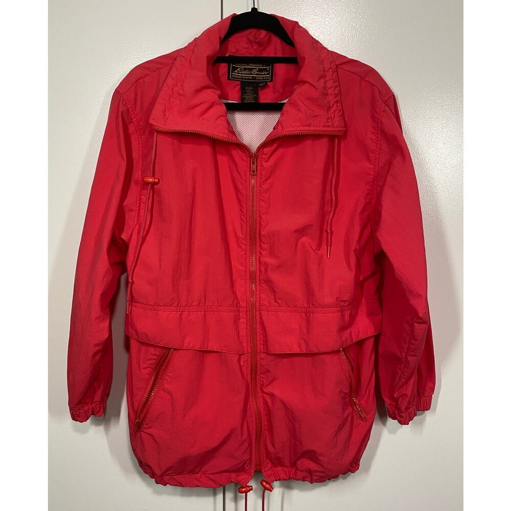 Vintage Eddie Bauer Outdoor Outfitter Windbreaker Lightweight Jacket SMALL - Picture 9 of 10